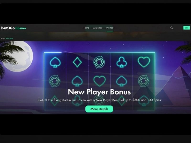 effectuer un dépôt au casino Bet365