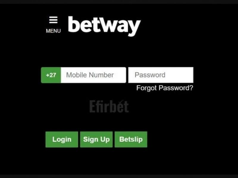 pour s'inscrire à Betway